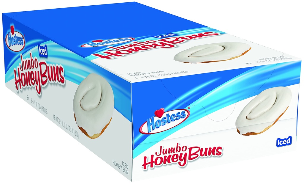 Hostess Jumbo Honey Buns (Iced)