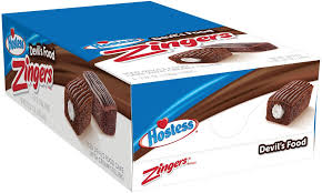 Hostess Zingers (Iced Devil's Food)