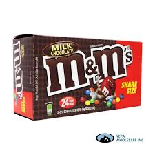 M&M - Share Size 24CT (Milk Chocolate)