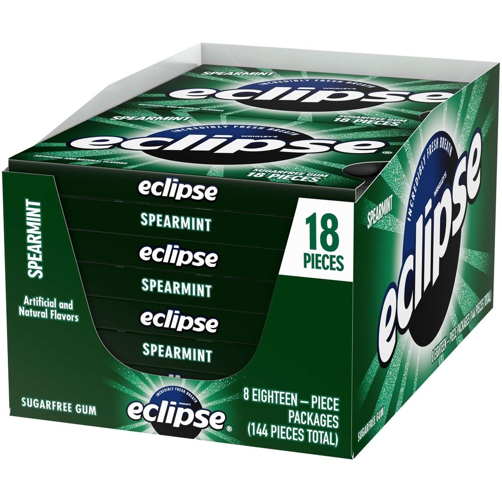 Eclipse Gums 8x18ct (Spearmint)