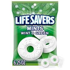 Life Savers Mint Bag (Wint O Green)