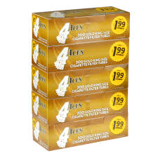 4 Aces Tubes 5pk (Gold, King, 1.99)