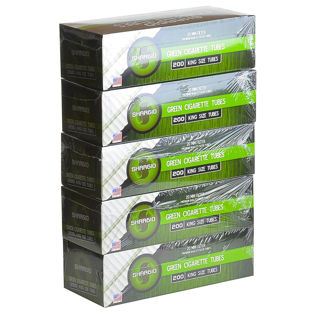 Shargio Tube 5pk (Green, King, 2.49)