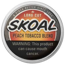 Skoal Long Cut Tin 5pk (Peach)