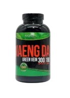 Kratom Kaps Capsules bottle (Maeng Da Green Vein, 300ct)