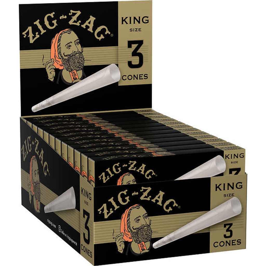 Zig - Zag Cones (Ultra Thin, King 3PK)