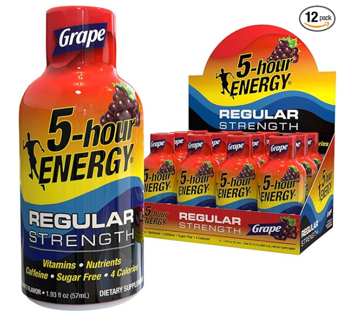 5-Hour Regular -12pk (Grape)