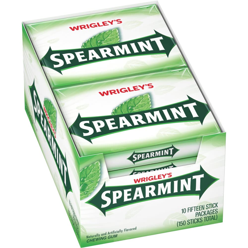 Wrigley's Chew gum 10pk (Spearmint)