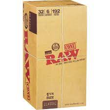 Raw Cone 1-1/4 6pk (Classic)