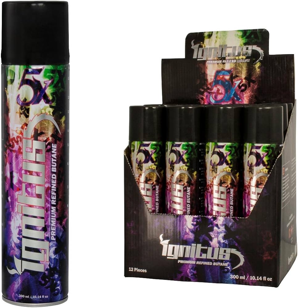 Ignitus Butane 300ml -12pk (5X)
