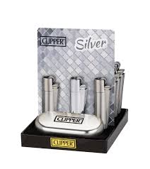 Clipper metal with box  12ct (Silver)