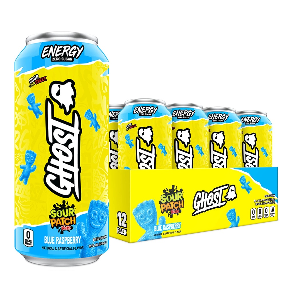 Ghost 12pk (Deposit Included) (Blue Raspberry)